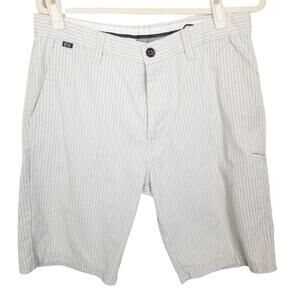 Fox Head Mens Chino Shorts Sz 33 Skater Casual Cotton Breathable Wicking Sporty